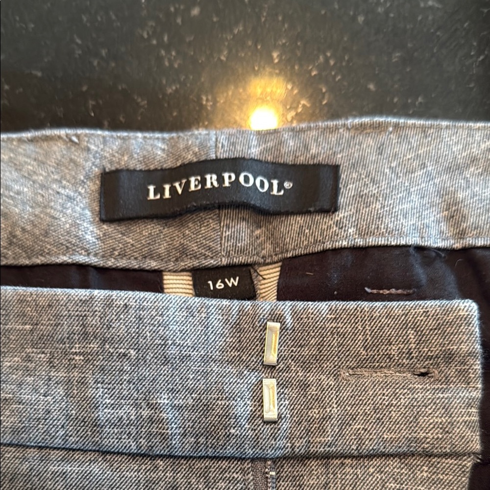 Liverpool Gray Trousers